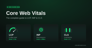 Core Web Vitals
